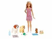 Barbie Hundesitterin Puppe und Welpen