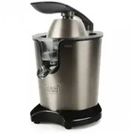 Black & Decker BXCJ350E elektrische Saftpresse 350W edelstahl - Silber