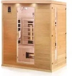 Dewello Infrarotkabine Infrarotsauna PIERSON 160cm x 105cm inkl.