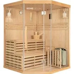 HOME DELUXE - Traditionelle Sauna - SKYLINE XL - 150 x 150 x 200 cm - f&uuml;r 2 - 3