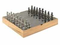 Umbra Buddy Schachbrett, Schachspiel, Spielzeug, Schach Spiel, Holz, Natur, 36 cm,