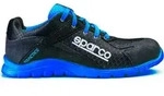 Sicherheitsschuh S24 SPARCO Practice - Schwarz /Blau - Gr&ouml;&szlig;e 40 -