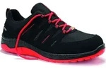 Sicherheitshalbschuh MADDOX W black-red Low ESD S3, Gr. 45 - Schwarz - 45