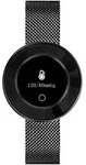 Atlanta Smartwatch 9705-7, Fitness Tracker f&uuml;r Damen, Schwarz, Mesh-Armband -