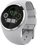Atlanta Fitness Tracker, grau, mit rundem Farbdisplay - Grau