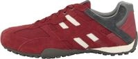 Geox Herren Uomo Snake Sneakers,Red Grey,42 EU