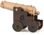 Papo Piraten Kanone Spielfigur, handbemalt, 146 mm Breite, 68 mm Tiefe, 36 mm...