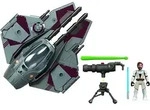Star Wars Sternenj&auml;ger und Obi-Wan Kenobi Actionfigur