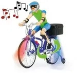 Fahrrad mit Sound - Lila