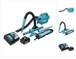 Makita DCL 184 RG1 Akku Staubsauger 18 V 54 mbar 0,5 l + 1x Akku 6,0 Ah +...