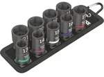 Wera 05004580001, Steckschl&uuml;ssel-Satz, 1/2", Metrisch, 9 Kopf/K&ouml;pfe,