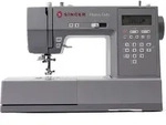 SINGER HD6705C, Grau, Halbautomatische N&auml;hmaschine, N&auml;hen, LED, Tasten, Elektro -