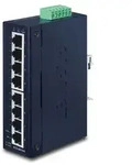 PLANET Managed Industrial Gigabit Switch 8-Port 10/100/1000 Mbps IP30 Slim Type,