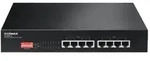 EDIMAX Switch 8x FE ES-1008P V2 (8xPOE) - Schwarz
