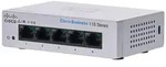 Cisco Business 110 Series 110-5T-D - Switch - unmanaged - 5 x 10/100/1000 - Desktop,