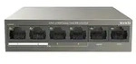 Tenda Switch 6-Port FE TEF1106P-4-63W 58W (4x PoE) - Schwarz