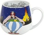 K&Ouml;NITZ Asterix - Ich bin nicht dick! blau, bunt, weiss &ndash; 6er Vorteilset -
