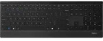 Rapoo E9500M Multi-Mode-Tastatur Kabellos, ultraflach, Schwarz - Schwarz