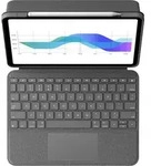 Logitech Folio Touch, QWERTY, UK International, Trackpad, 1,8 cm, 1 mm, Apple - Grau