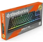 SteelSeries Apex 3 TKL Gaming Tastatur &ndash; RGB, QWERTZ, Schwarz - Schwarz