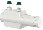 Simplex Ventilhahnblock VARIODESIGN, mit Th.-Kopf TC-D1 und Blende, wei&szlig; - Wei&szlig;