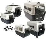 Karlie Hundetransportbox Nomad Flugzeugbox grau/wei&szlig; XL 90 x 60 x 68 cm - Wei&szlig;