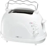 CLATRONIC Toaster 2Scheiben 700W Auft. Aufw. Br&ouml;tchenaufs. wei&szlig; TA 3565 WS - Wei&szlig;