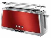 RUSSELL HOBBS Langschlitz-Toaster Luna Solar Red 23250-56 1420W 6 Stufen rot