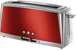 Russell Hobbs 23251-56 Luna Moonlight Langschlitz-Toaster, Farbe:Rot - Rot