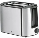 WMF Bueno Pro, 2 Scheibe(n), Schwarz, Silber, Edelstahl, Niveau, Drehregler, 870 W,