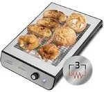 Cecotec Turbo EasyToast Inox, Schwarz, Silber, Edelstahl, Tasten, Drehregler,...