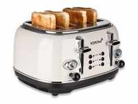 KORONA Retro-Toaster, 21676, Creme