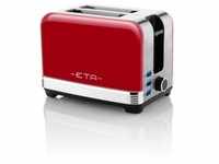 ETA Toaster STORIO ETA916690030, 980 W, Retrostill (rot) 2 Schlitze für 2...