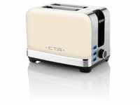 ETA Toaster STORIO ETA916690040, 980 W, Retrostill (beige) 2 Schlitze für 2
