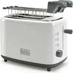 Black & Decker BXTOA820E, 2 Scheibe(n), Wei&szlig;, Kunststoff, Niveau, Drehregler,...