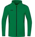Jako Challenge Kapuzenjacke Herren - Sportgr&uuml;n / Schwarz - Gr&uuml;n - 176