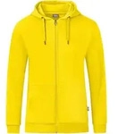JAKO Unisex Kapuzenjacke Organic, Farbe:citro, Gr&ouml;&szlig;e:S - Gelb - S