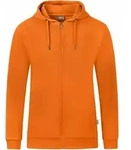 JAKO Unisex Kapuzenjacke Organic, Farbe:orange, Gr&ouml;&szlig;e:4XL - Orange - 4XL