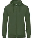 JAKO Damen Kapuzenjacke Organic, Farbe:oliv, Gr&ouml;&szlig;e:46 - Gr&uuml;n - 46