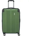 travelite City 4W Trolley Expandable Green gr&uuml;n 68cm - Gr&uuml;n
