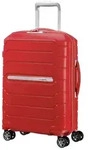 Samsonite Flux - Spinner S, Erweiterbarer Handgep&auml;ck, 55 cm, 37/44 L, Rot...