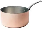 De Buyer Prima Matera Kasserolle Kupfer/Edelstahl 20 cm indukt. - Silber