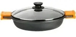 BRA Efficient A270536, Auflaufform, Rund, Aluminium, Keramik, Gas, Halogen,