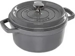 Staub Cocotte, Grau, Eisenguss, 20 cm, 3,4 kg - Grau