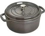 Staub La Cocotte 26cm rund Graphit-grau, Gusseisen - Grau