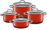 Silit 21.0929.7093 Passion Red Topfset 4-teilig Rot - Rot