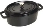 Staub 40500-271-0, 3,2 l, Schwarz, Eisenguss, Emaille, Frankreich, 270 mm - Schwarz
