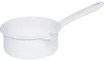 RIESS 0036-033, 0,75 l, Rund, Wei&szlig;, Stahl, Emaille, Wei&szlig; - Wei&szlig;