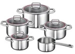 Schulte-Ufer Valentina 5-teiliges Set 3-Lagen-Material Set479 - Silber