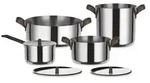 Alessi Topfset 7-tlg. EDO - Grau